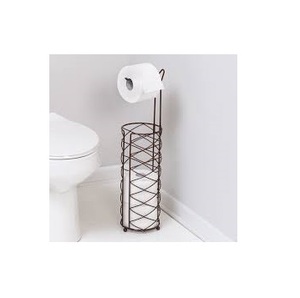Nouvelle collection, porte-papier toilette mural en métal de style vintage, design décoratif - Accessoire de salle de bain très vendu - Product Image 1