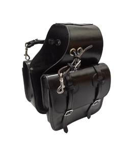 กระเป๋าทรงอานม้าหนังแท้สำหรับขี่ม้าอุปกรณ์สำหรับขี่ม้าแบบตะวันตก - Product Image 1