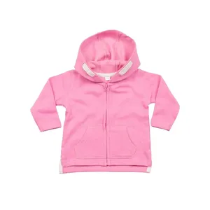 Sustainable Baby Hoodie with Zipped Feature for Promotional <b>Hoodies</b> & Sweatshirts - Product Image 5