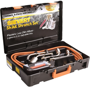 Ensemble de 9 brûleurs à propane SIEVERT Promatic dans un étui en plastique, briquets et accessoires pour fumeurs - Product Image 3