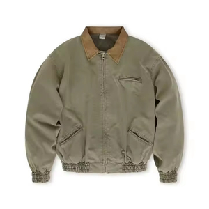 Chaqueta vaquera para hombre hecha en Pakistán impermeable de invierno de color y tamaño personalizado con diseño impreso y aspecto en relieve - Product Image 3