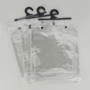 ถุงพีวีซีแบบแขวน 3 ด้าน พร้อมกระดุมแป๊กและหูแขวน - Product Image 1