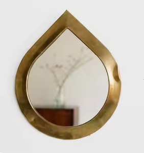 Miroir mural en métal de style classique Miroir design personnalisé Restaurant Bordure unique BathroMirrorom - Product Image 2