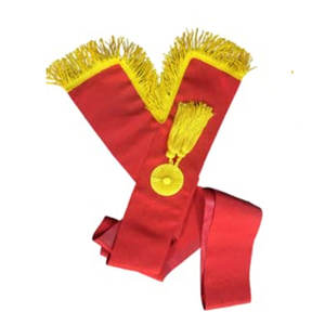 Écharpes maçonniques de meilleure qualité, design de qualité supérieure, haute qualité, prix de gros, écharpes maçonniques fabriquées au Pakistan, meilleure vente - Product Image 3