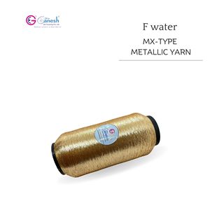 Haute Ténacité 150D Broderie Jari MX Type Polyester Jari avec Lurex S et ST Type Métallique F Eau MX Type Fil Métallique - Product Image 2