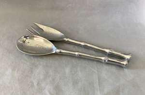 Handmade Antique Stainless Steel <b>Salad</b> <b>Server</b> For Kitchenware Tableware Home Hotel and Restaurant Luxury Kitchen Household Items - Product Image 5