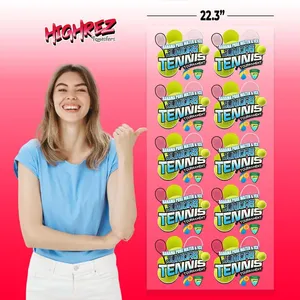 Feuilles de transfert DTF 22''x84'' à pelage à chaud et films de transfert DTF en feuilles groupées - Product Image 1