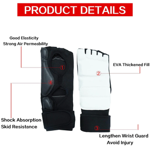 Guantes de Taekwondo Tradicionales ZARSAH EXPORTS, Aprobados para Torneos, Transpirables, de Cuero Profesional, Antideslizantes, Equipo de Artes Marciales - Product Image 2