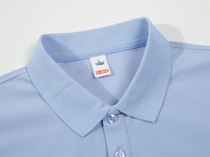 T-shirt polo en coton pour homme, respirant, manches courtes, avec broderie, haute qualité et confort ultime pour l'été - Product Image 5