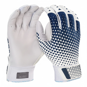 ถุงมือตีเบสบอลซอฟต์บอลราคาส่ง หนังแท้ แผ่นซับแรงกระแทก ทนทานต่อการฉีกขาด ออกแบบสีได้ตามต้องการ - Product Image 3