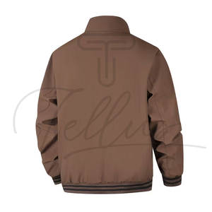 Nueva Llegada, Chaqueta de Invierno para Hombre, Cierre Completo, Lona, Resistente al Viento, Transpirable, Corte Ajustado, Tallas Grandes, Estilo Urbano, Logotipo Frontal Personalizado - Product Image 2