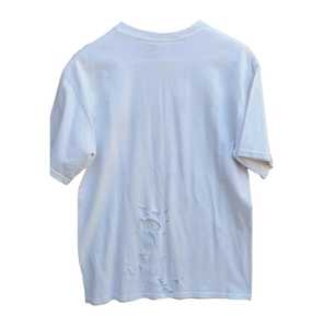 Camiseta con cuello redondo personalizada para hombre, camiseta recortada cuadrada, camisa con diamantes de imitación bordados desgastados con sol de Terry francés para hombre 2025 - Product Image 2