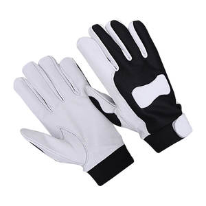 Guantes de cuero de invierno de estilo vintage de alta calidad Guantes DE SEGURIDAD transpirables para la vida diaria y el trabajo mecánico Uso al aire libre - Product Image 3