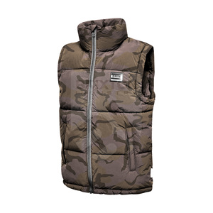 <b>Men's</b> Lightweight Breathable Stand Collar Vest <b>Jacket</b> with Zipper Pockets for Winter Sports and <b>Travel</b> - Product Image 2