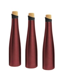 Botella de cobre inspirada en tiburón de 650 ml de calidad superior al por mayor con tapa de corcho elegante buceo sin BPA a prueba de fugas unisex - Product Image 6