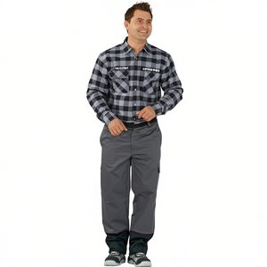 Weld <b>Shield</b> Size 56 <b>Protective</b> Trousers Grey/Black Color Garden Gloves & Gear - Product Image 2