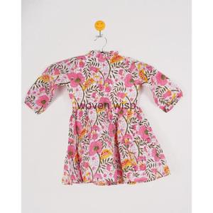 Vestido de flores de verano para niñas superventas, vestido de princesa de manga larga para niños, nuevo vestido estampado Floral para niños, ropa de fiesta - Product Image 5
