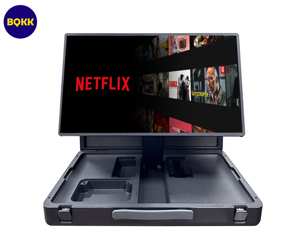 2025 mới phát hành packgo xách tay 27 inch được xây dựng trong pin thông minh TV Android 12 8GB + 128GB màn hình cảm ứng vui vẻ bên nhà HD màn hình - Product Image 1