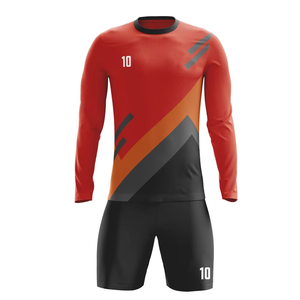 Offre Spéciale à manches courtes fabricant formation à manches courtes uniformes de football ensemble maillot de football maillot de football léger - Product Image 1