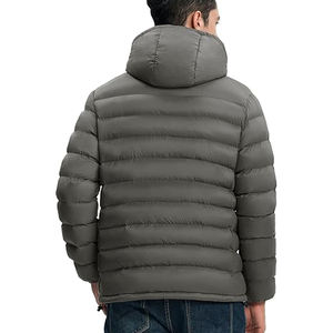 OEM moda Puffer chaqueta hombres logotipo personalizado aislado ligero impermeable abrigo de invierno chaquetas al por mayor tendencia 2025 - Product Image 3