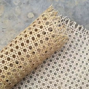 Wholesale Rattan Cane Webbing Roll Natural Mesh Furniture Rattan Webbing - Rattan Core <b>Raw</b> Material - Product Image 2