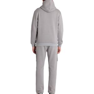 ชุดวอร์มผู้ชายผ้าฝ้ายฟลีซเนื้อหนาแบบโอเวอร์ไซส์ พร้อมกระเป๋าข้างสองข้าง ชุดฮู้ดดี้ผู้ชาย BY RSW - Product Image 4