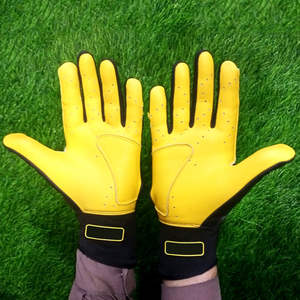 Guantes de bateo de béisbol Color personalizado y logotipo 100% Poliéster Uso profesional de alta calidad Mejor precio al por mayor - Product Image 5