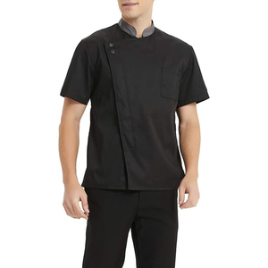 เสื้อยืดช่างตัดผมคุณภาพสูงแบบใหม่สำหรับผู้ชาย วัสดุโพลีเอสเตอร์/ไนลอน พร้อมตัวเลือกสกรีนโลโก้ตามสั่ง - Product Image 1