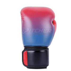 Gants de boxe professionnels confortables en cuir imperméable avec design personnalisable pour l'entraînement au combat - Légers - Product Image 4