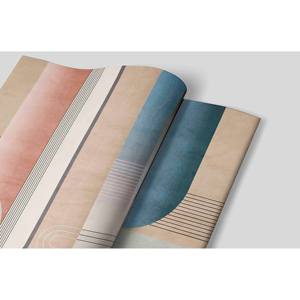 Impression sur toile géométrique abstraite moderne : Art mural élégant pour les espaces contemporains, AFFICHES Roulées - Product Image 1