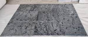 Azulejos de pizarra de matriz gris plateado indio Superficie pulida Pizarra natural Revestimiento de pared interior Decorativo tradicional Durable 5 + - Product Image 2