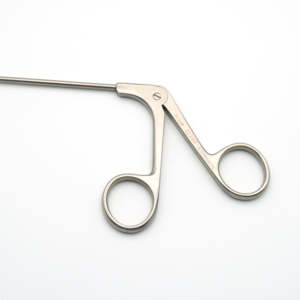 Forceps laryngé manuel en acier réutilisable, instruments chirurgicaux ORL, vente chaude - Product Image 3