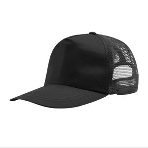 OEM personalizado sublimación en blanco 5 paneles al aire libre Casual camionero sombreros a granel malla gorra de béisbol personalizado poliéster para hombres mujeres - Product Image 6