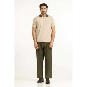 Polo 100% Polyester Brodé Foncé, Coupe Classique, Haute Qualité, Respirant, Infroissable, Motif Uni MN-PSH-WS25-002 - Product Image 5