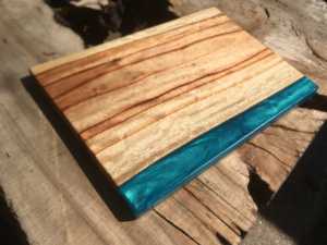 2023 meilleure vente écologique en bois et résine planche à découper produit de cuisine en bois planche à découper avec résine - Product Image 5