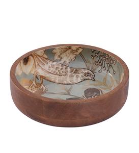 Combinaison décorative en métal et en bois Grand bol de service Vente à chaud Royal Design unique Bol de service de fantaisie Bol à fruits - Product Image 6