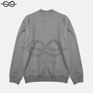 เสื้อฮู้ดดี้ผู้ชาย OEM สำหรับฤดูหนาว ผ้าฝ้าย 100% หนานุ่ม สวมหัว พิมพ์ลายโลโก้ตามสั่ง ทรงหลวม ไหล่ตก ซักแบบ Stonewashed ขายส่ง - Product Image 2