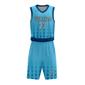 Nueva moda hombres baloncesto uniforme tela duradera ligero Venta caliente Top tendencia precio razonable hombres baloncesto uniforme - Product Image 1
