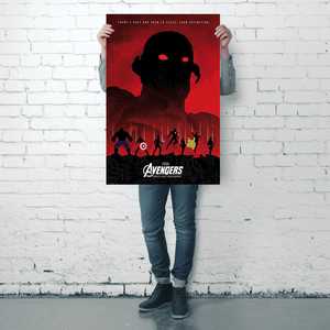 Affiche de tableau de nature morte Avengers Age of Ultron, motif d'extinction - Product Image 5