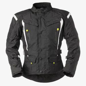 La mejor chaqueta de carreras de motos para hombres, ropa deportiva de invierno con protecciones de Nivel 2 aprobadas por la CE, ventilación de aire con cremallera hecha en Pakistán - Product Image 4