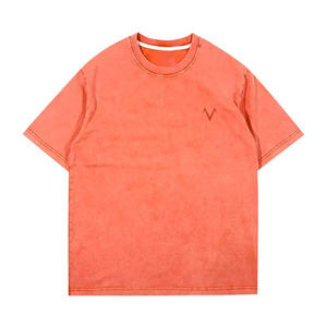 Camisetas Transpirables Fabricantes Pakistán Precio de Fábrica Mejor Tela Camiseta Lavada con Ácido para Hombre Hecha en Pakistán - Product Image 4