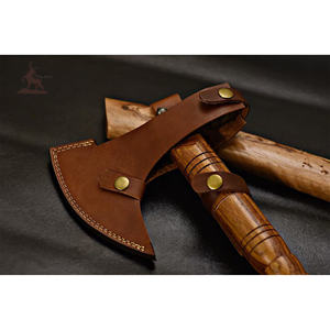Handmade Damascus <b>Axe</b>-Unique Tomahawk Design for Industrial <b>Wood</b> Chopping and Wall Decor for Camping - Product Image 4