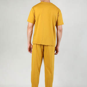 Logo personnalisé imprimé bas quantité minimale de commande Premium hommes t-shirt et pantalon ensemble nouveauté confortable porter été t-shirts et pantalon ensemble - Product Image 6