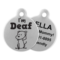 Étiquettes personnalisées en métal pour chien, Code QR, étiquette d'identification pour chat, collier d'identification pour animal de compagnie, offre spéciale