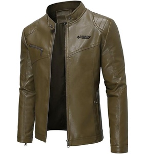 2024 nouveau A vestes en cuir sur mesure hommes vestes en cuir prix raisonnable vestes en cuir pour la conception de logo personnalisé en gros - Product Image 2