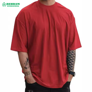 T-shirt pour homme de bonne qualité, 100% coton, coupe ample, entièrement personnalisable, manches courtes, col rond, blanc, écologique, séchage rapide - Product Image 1