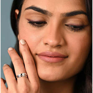 Anillos de Plata de Ley 925 de Primera Calidad para Mujer, Chapados en Rodio con Circonita, Joyería de Boda para Hombre - Product Image 3