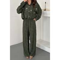 Ensemble chemise et pantalon Haki Tasli - Haki
