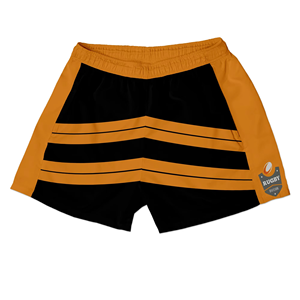 Pantalones cortos de gimnasio transpirables de fútbol australiano para hombre, pantalones cortos de tela desgastada informal de estilo sólido al por mayor - Product Image 4