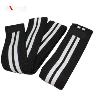 high elastic custom long Weightlifting knee wraps Custom Elastic Heavy Duty Fitness Knee Wraps for gym <b>Weight</b> <b>lifting</b> knee wraps - Product Image 4